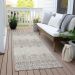 Addison Rugs Chantille Ivory 2'3" x 7'6" Runner Room Scene