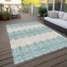 Addison Rugs Chantille Teal 9'0" x 12'0" Room Scene