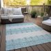 Addison Rugs Chantille Teal 9'0" x 12'0" Room Scene