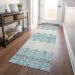 Addison Rugs Chantille Teal 2'3" x 7'6" Runner Room Scene