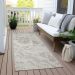 Addison Rugs Chantille Beige 2'3" x 7'6" Runner Room Scene