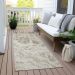 Addison Rugs Chantille Taupe 2'3" x 7'6" Runner Room Scene