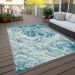 Addison Rugs Chantille Teal 3'0" x 5'0" Room Scene