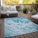 Addison Rugs Chantille Teal 3'0" x 5'0" Room Scene