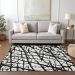 Addison Rugs Chantille Black 8'0" x 10'0" Room Scene
