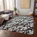 Addison Rugs Chantille Black 8'0" x 10'0" Room Scene