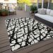 Addison Rugs Chantille Black 8'0" x 10'0" Room Scene