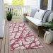 Addison Rugs Chantille Blush 2'3" x 7'6" Runner Room Scene