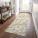 Addison Rugs Chantille Gold 2'3" x 7'6" Runner Room Scene