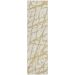 Addison Rugs Chantille Gold 2'3" x 7'6" Runner Collection