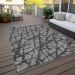 Addison Rugs Chantille Gray 9'0" x 12'0" Room Scene