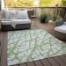 Addison Rugs Chantille Green 5'0" x 7'6" Room Scene
