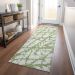 Addison Rugs Chantille Green 2'3" x 7'6" Runner Room Scene