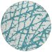 Addison Rugs Chantille Teal 8'0" x 8'0" Round Collection