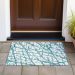 Addison Rugs Chantille Teal 1'8" x 2'6" Room Scene