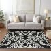 Addison Rugs Chantille Black 2'6" x 3'10" Room Scene