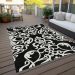 Addison Rugs Chantille Black 2'6" x 3'10" Room Scene