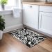 Addison Rugs Chantille Black 1'8" x 2'6" Room Scene