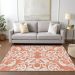 Addison Rugs Chantille Coral 2'6" x 3'10" Room Scene