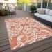 Addison Rugs Chantille Coral 2'6" x 3'10" Room Scene