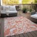 Addison Rugs Chantille Coral 2'6" x 3'10" Room Scene