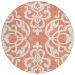 Addison Rugs Chantille Coral 8'0" x 8'0" Round Collection