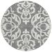 Addison Rugs Chantille Gray 8'0" x 8'0" Round Collection