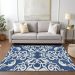 Addison Rugs Chantille Navy 2'6" x 3'10" Room Scene