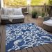 Addison Rugs Chantille Navy 2'6" x 3'10" Room Scene