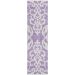 Addison Rugs Chantille Purple 2'3" x 7'6" Runner Collection
