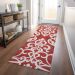 Addison Rugs Chantille Red 2'3" x 7'6" Runner Room Scene