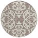 Addison Rugs Chantille Taupe 8'0" x 8'0" Round Collection