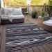 Addison Rugs Chantille Black 9'0" x 12'0" Room Scene