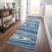 Addison Rugs Chantille Navy 2'3" x 7'6" Runner Room Scene