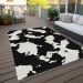 Addison Rugs Chantille Black 2'6" x 3'10" Room Scene