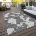 Addison Rugs Chantille Gray 3'0" x 5'0" Room Scene