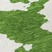 Addison Rugs Chantille Green 5'0" x 7'6" Room Scene