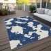 Addison Rugs Chantille Navy 10'0" x 14'0" Room Scene