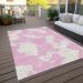 Addison Rugs Chantille Pink 10'0" x 14'0" Room Scene