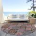 Addison Rugs Chantille Black 8'0" x 8'0" Round Room Scene