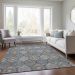 Addison Rugs Chantille Gray 9'0" x 12'0" Room Scene