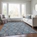 Addison Rugs Chantille Navy 9'0" x 12'0" Room Scene