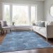 Addison Rugs Chantille Denim 2'6" x 3'10" Room Scene