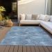Addison Rugs Chantille Denim 2'6" x 3'10" Room Scene