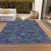 Addison Rugs Chantille Purple 8'0" x 10'0" Room Scene