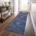 Addison Rugs Chantille Purple 2'3" x 7'6" Runner Room Scene