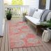 Addison Rugs Chantille Salmon 2'3" x 7'6" Runner Room Scene