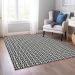 Addison Rugs Chantille Black 2'6" x 3'10" Room Scene