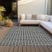 Addison Rugs Chantille Black 2'6" x 3'10" Room Scene