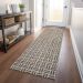 Addison Rugs Chantille Chocolate 2'3" x 7'6" Runner Room Scene